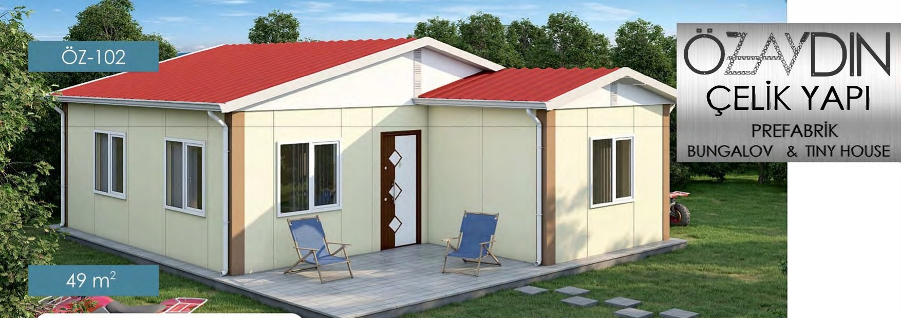ÖZ-102 Hafif Çelik 49m²