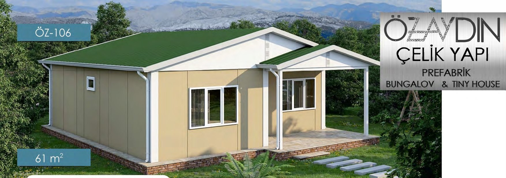 ÖZ-106 Hafif Çelik 61m²