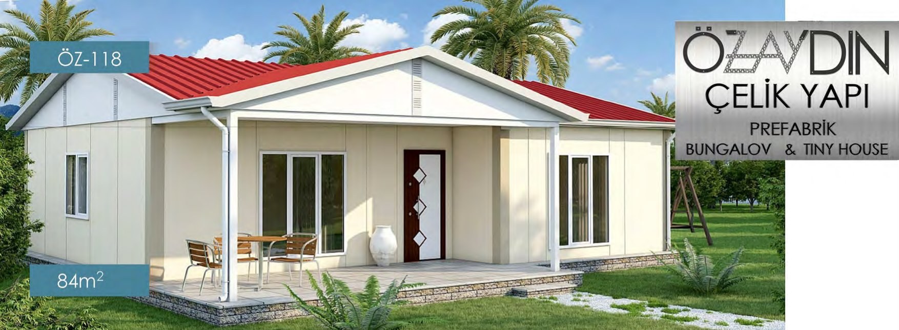 ÖZ-118 Hafif Çelik 84m²