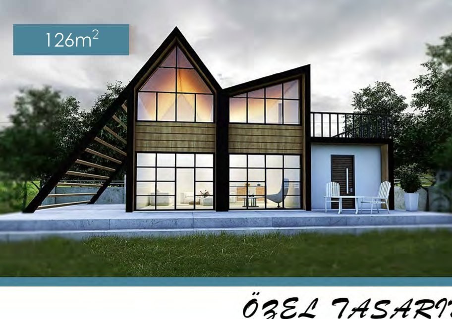 Özel Tasarım Modern Çelik Yapı